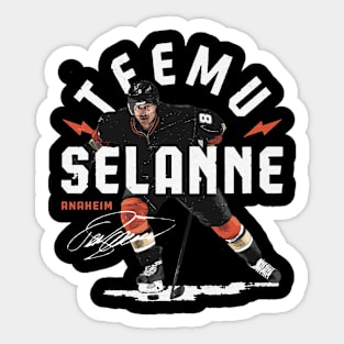 Teemu Selanne Anaheim Arc Sticker